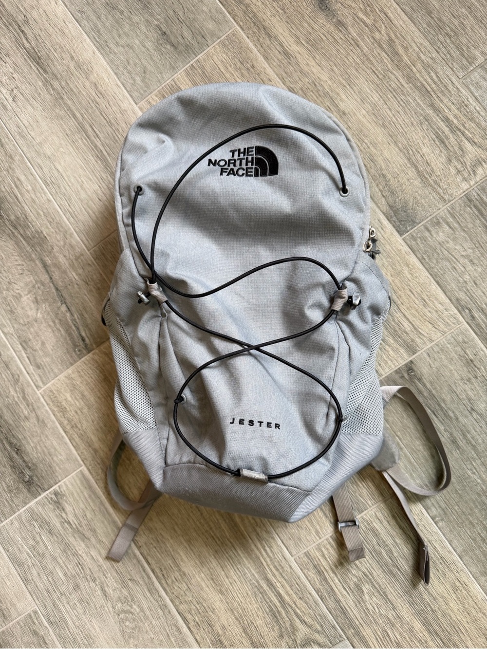 The North Face Gray Unisex Jester Day Pack Travel Hike Student Backpack
